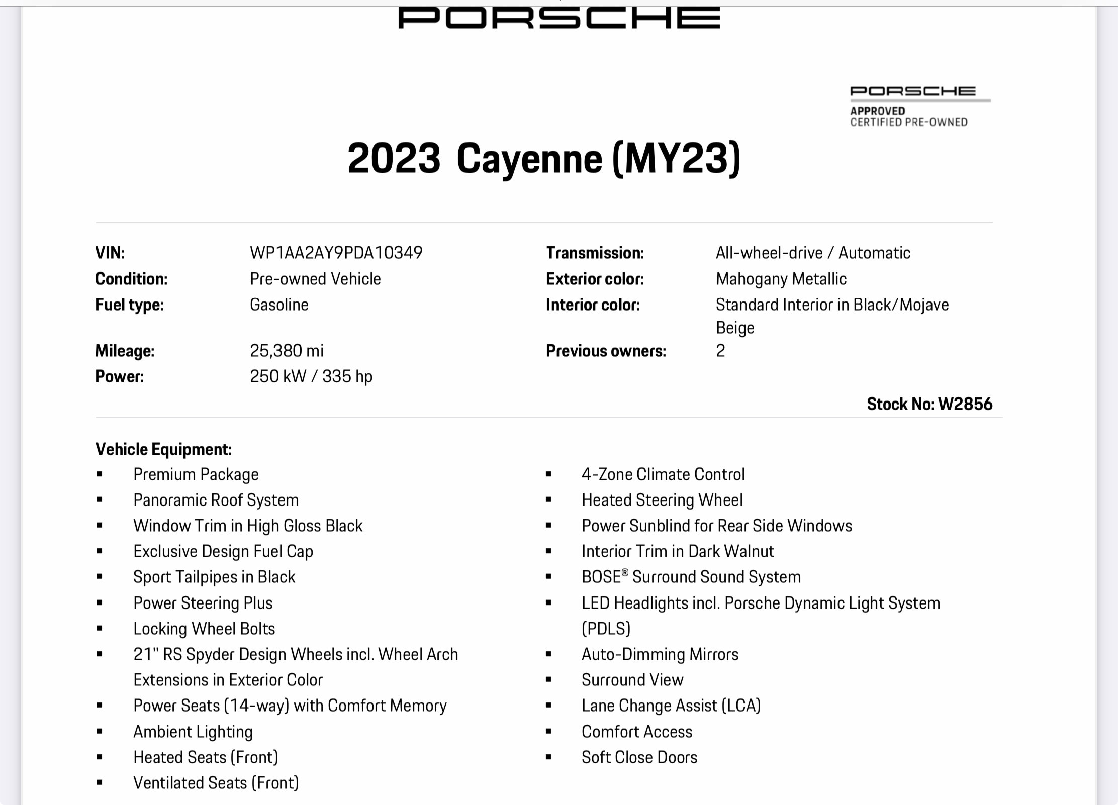 Certified 2023 Porsche Cayenne image 11