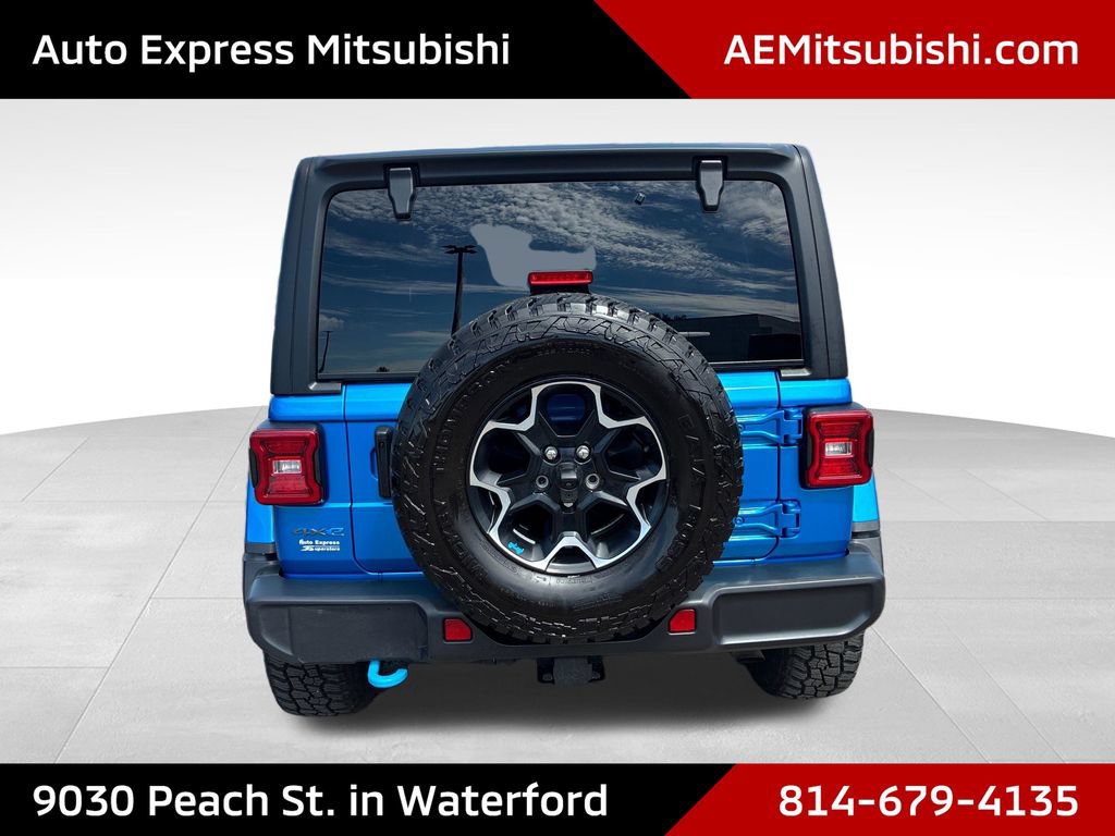 Used 2023 Jeep Wrangler Unlimited Rubicon 4xe w/ Cold Weather Group AWD/4WD image 6