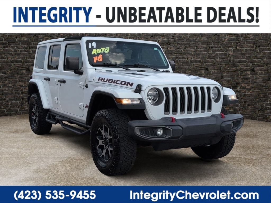 Used 2019 Jeep Wrangler Unlimited Rubicon AWD/4WD image 1