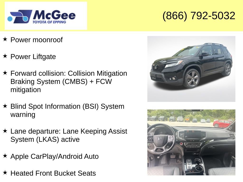 Used 2021 Honda Passport Touring image 12
