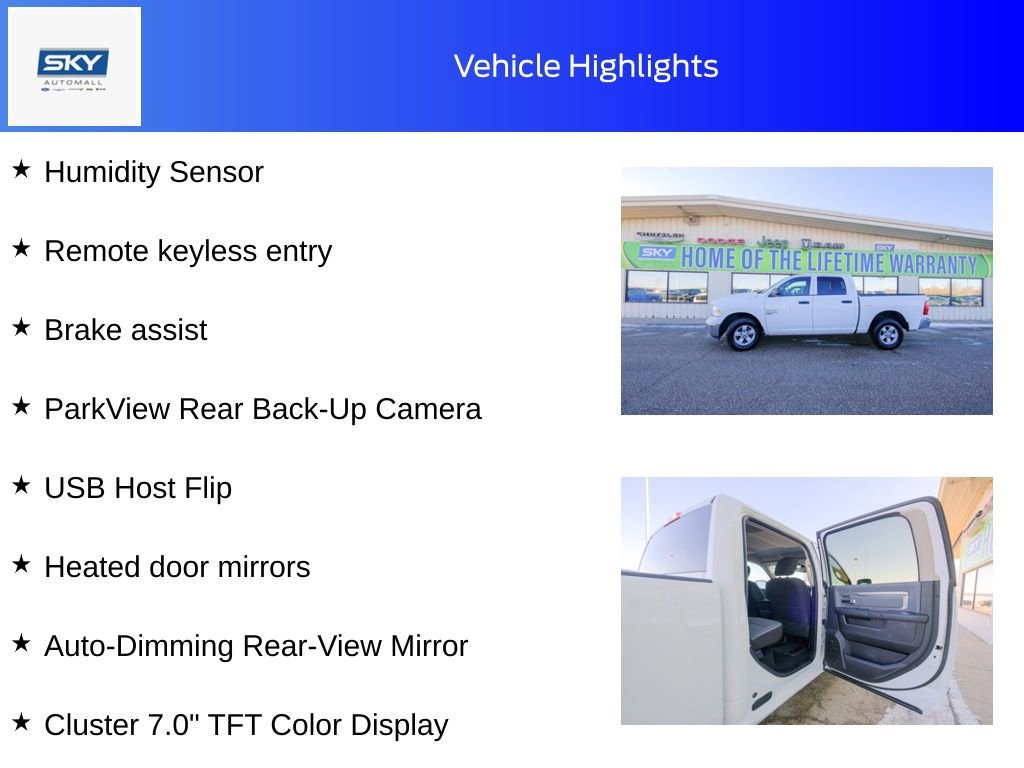 Used 2023 RAM 1500 Classic SLT w/ Electronics Group image 20