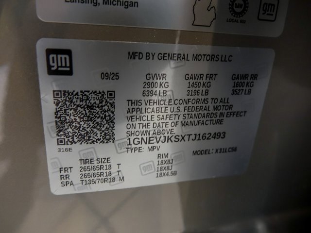 New 2026 Chevrolet Traverse Z71 w/ Enhanced Driving Package image 18