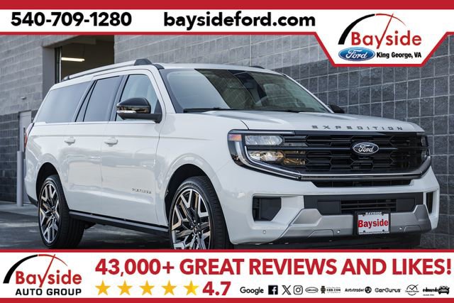 New 2026 Ford Expedition Max Platinum w/ Platinum Ultimate Package