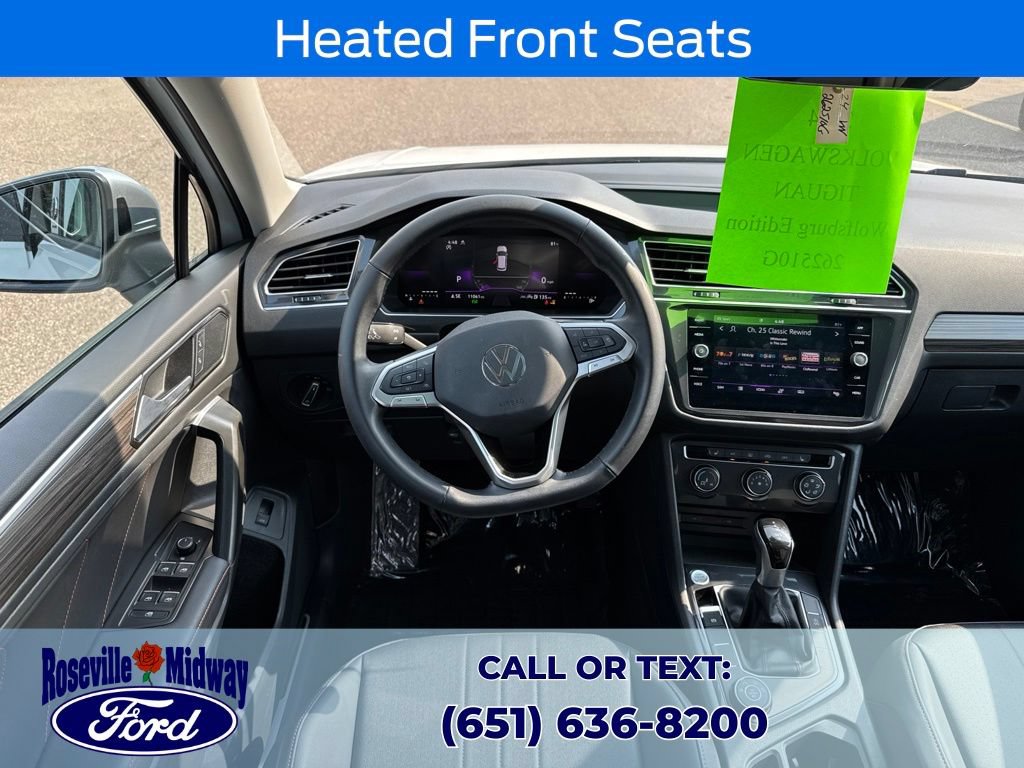 Used 2024 Volkswagen Tiguan Wolfsburg Edition w/ Panoramic Sunroof Package AWD/4WD image 12