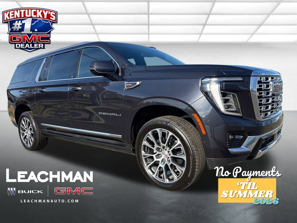 New 2026 GMC Yukon XL Denali w/ Sun & Power Step Package