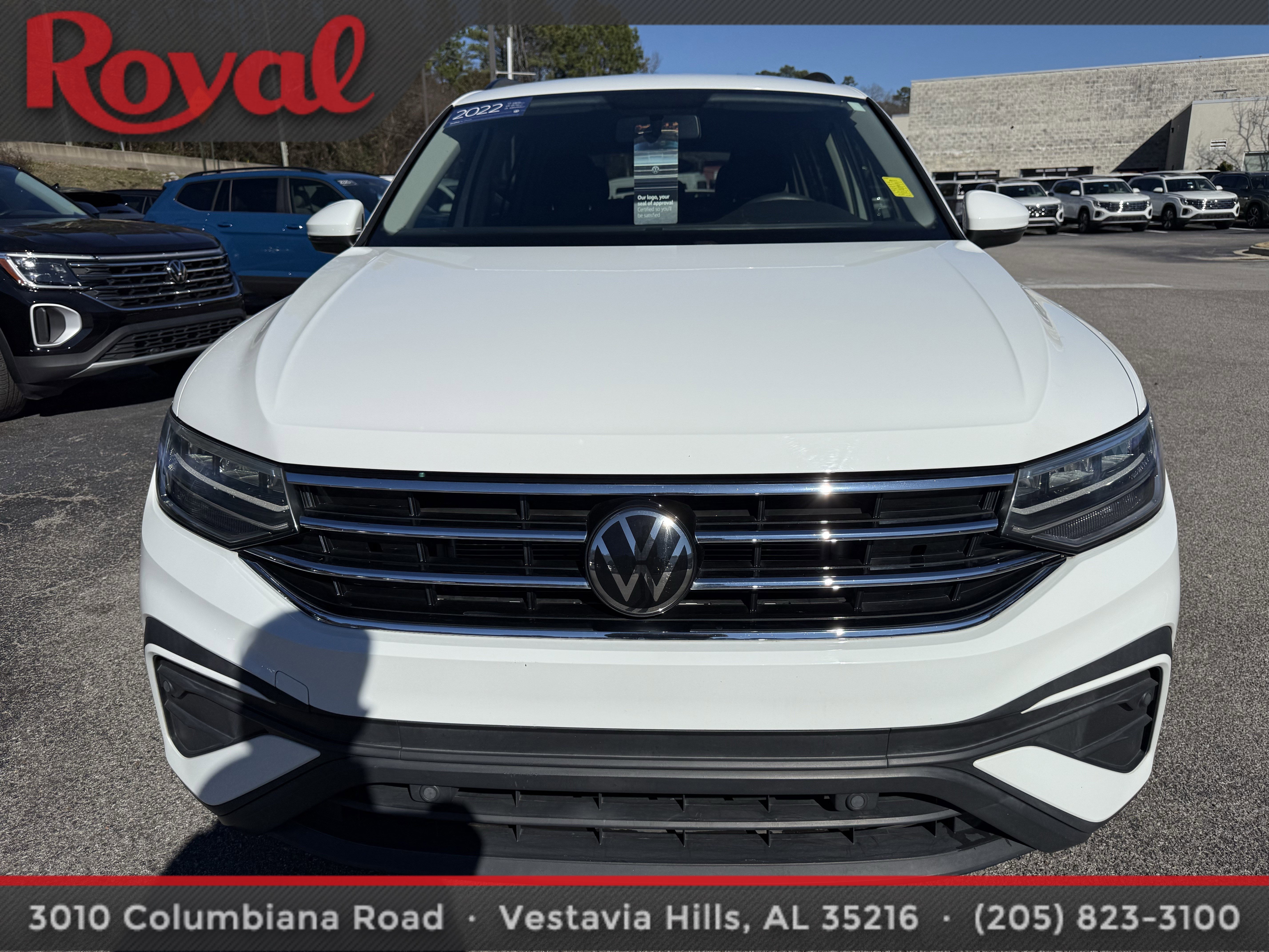 Certified 2022 Volkswagen Tiguan S image 2