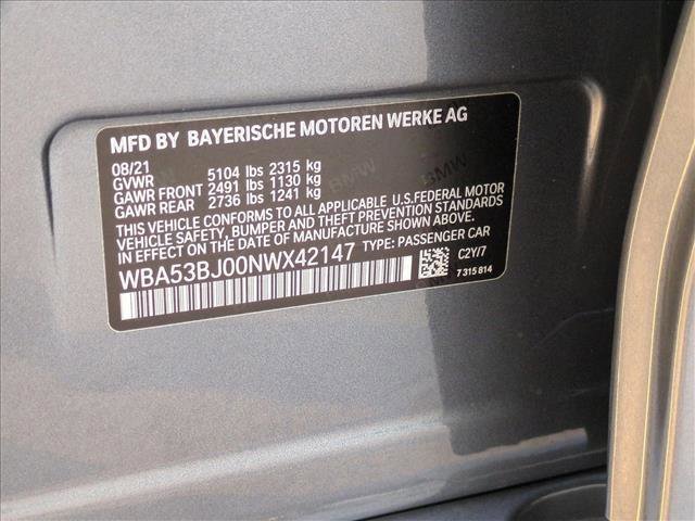 Certified 2022 BMW 540i w/ M Sport Package image 26