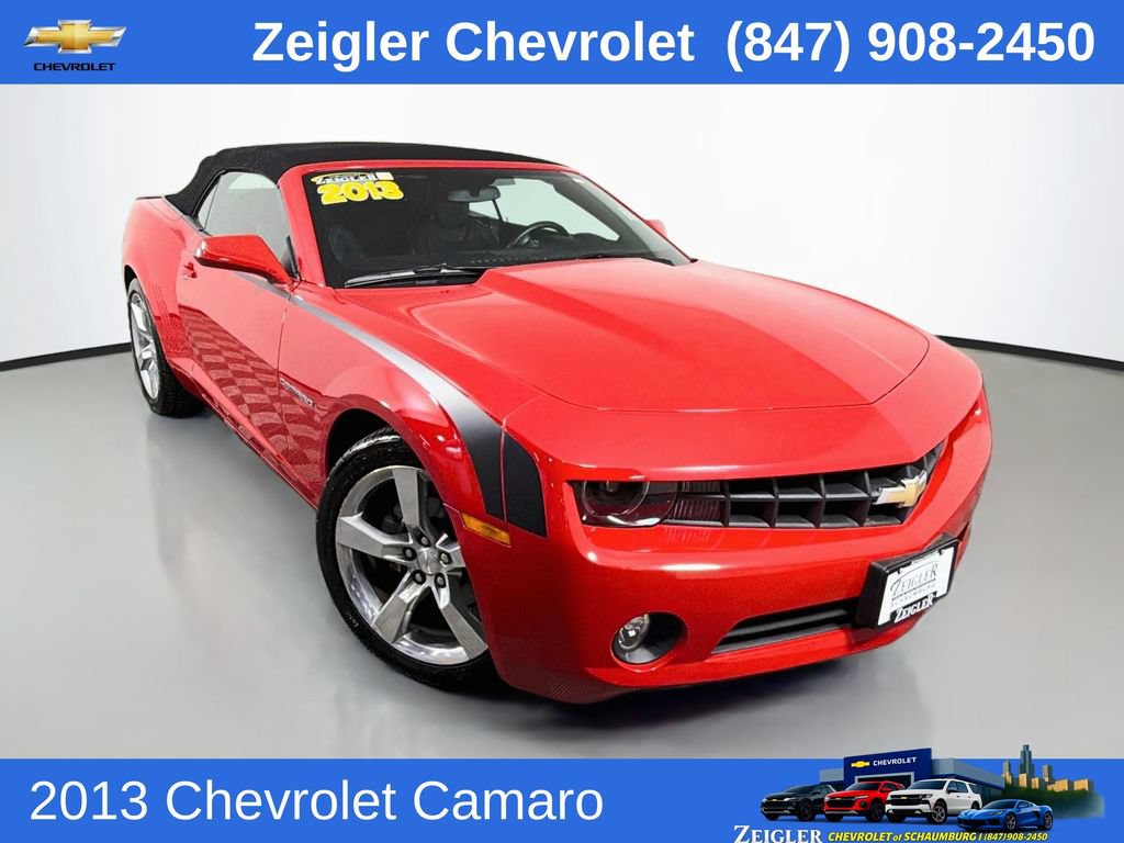 Used 2013 Chevrolet Camaro LT w/ RS Package RWD image 1