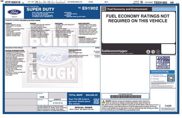 New 2026 Ford F250 XL w/ XL Chrome Package AWD/4WD image 4