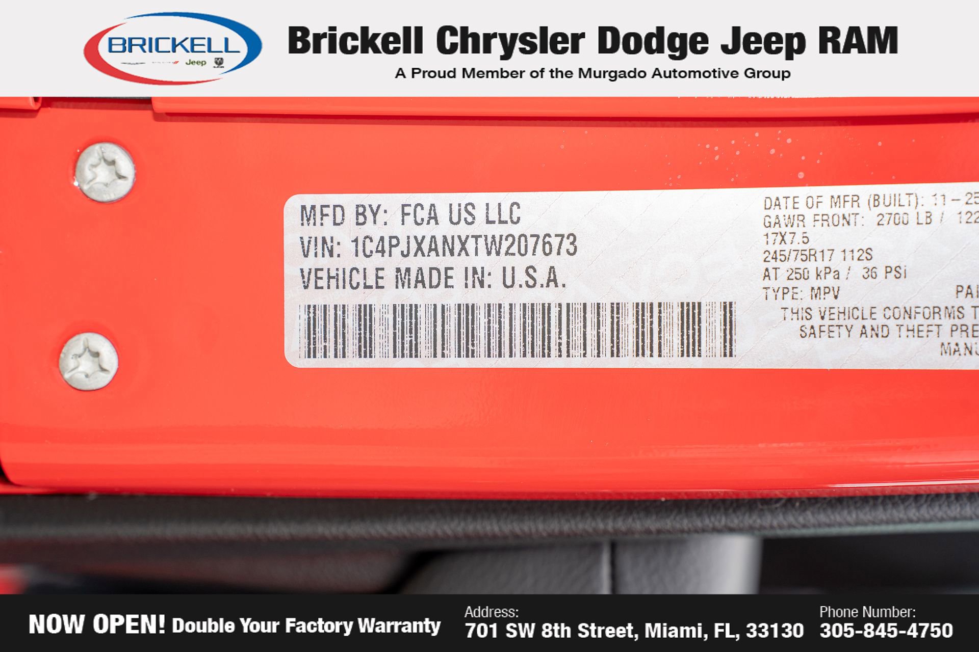 New 2026 Jeep Wrangler Sport image 34