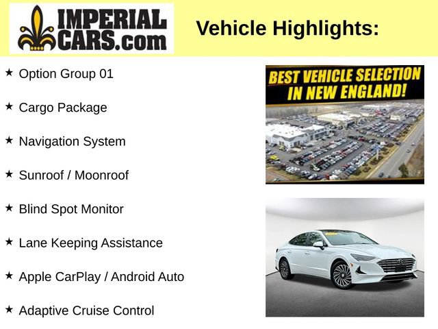 Used 2023 Hyundai Sonata Limited w/ Cargo Package FWD image 8