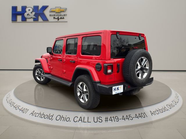 Used 2021 Jeep Wrangler Unlimited Sahara w/ Uconnect 4C Nav & Sound Group image 6