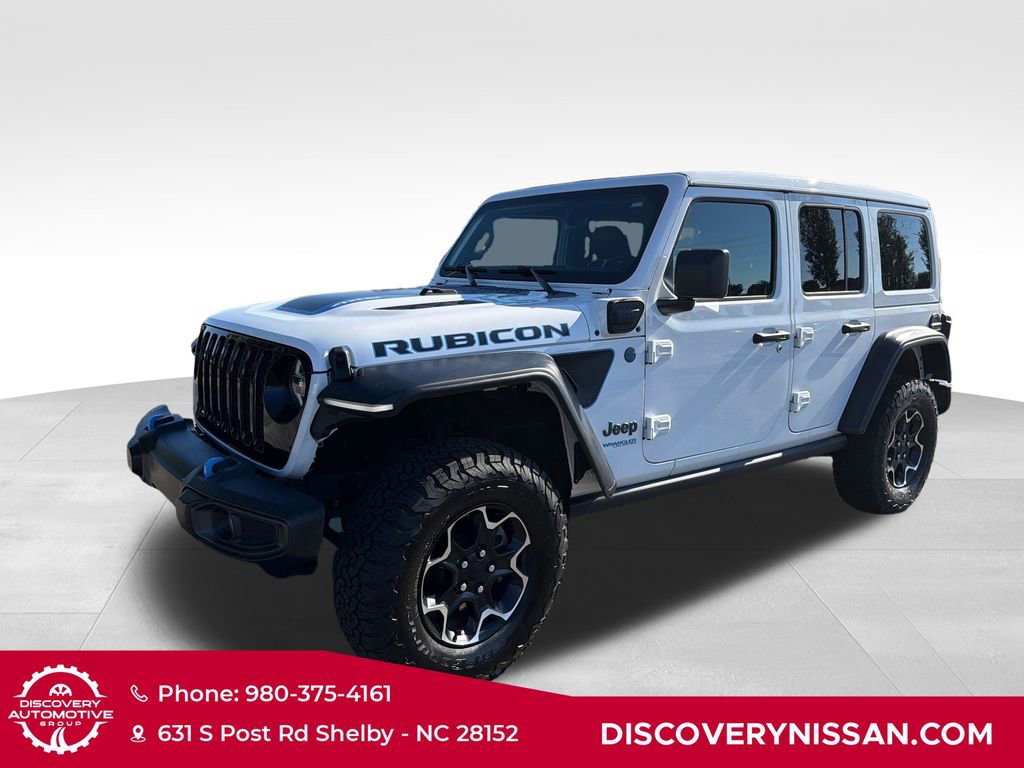 Used 2022 Jeep Wrangler Unlimited Rubicon 4xe w/ Cold Weather Group AWD/4WD 360° Tour