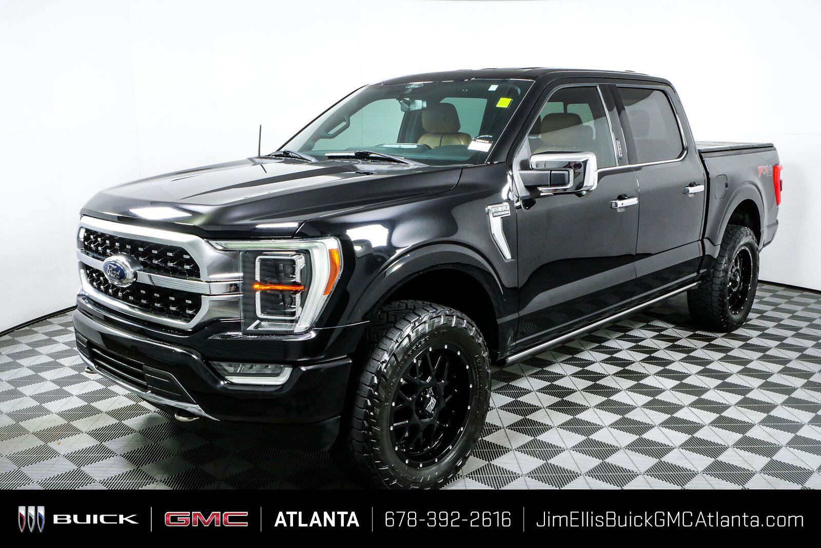 Used 2021 Ford F150 Platinum w/ FX4 Off-Road Package AWD/4WD image 26