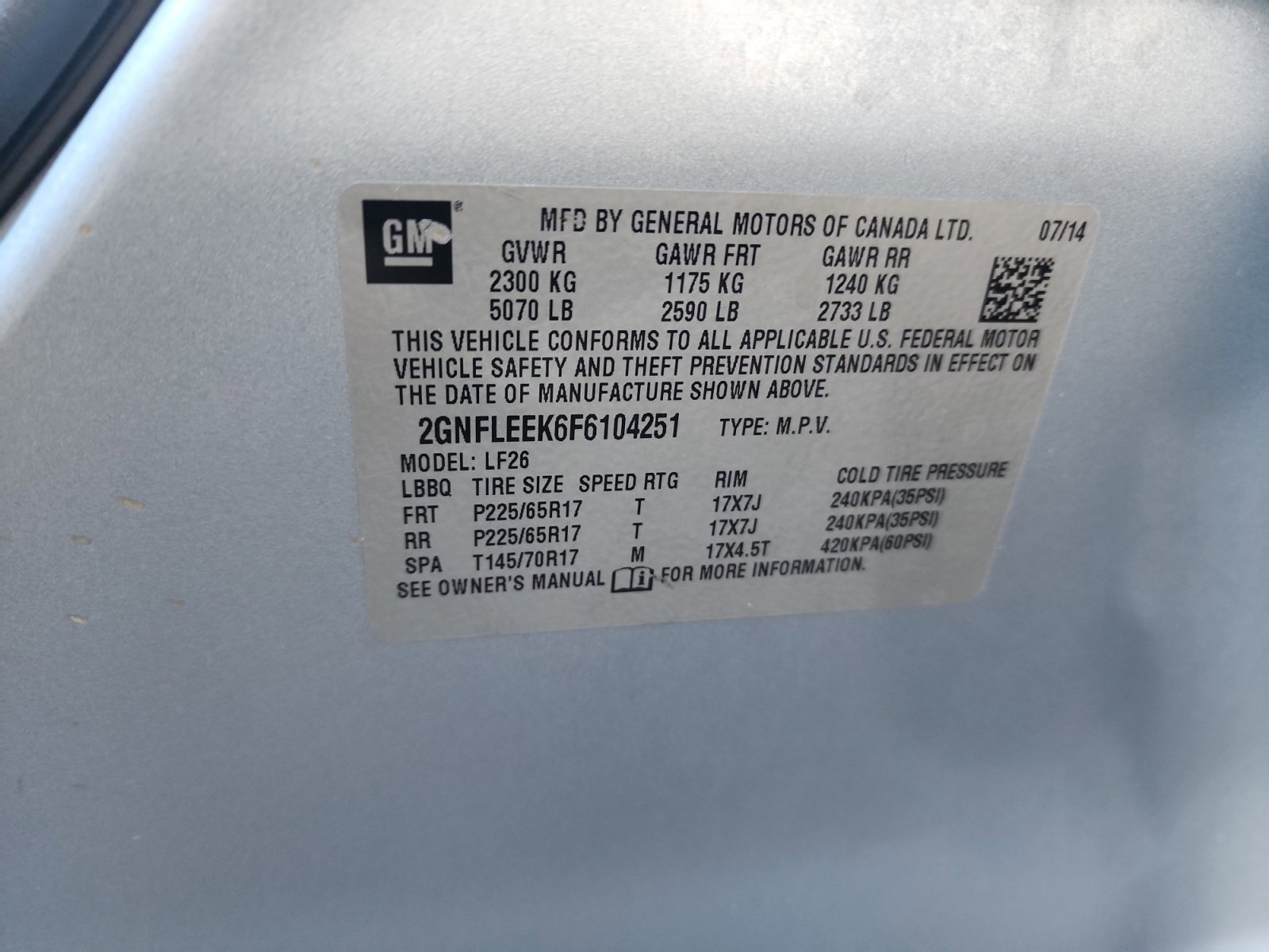 Used 2015 Chevrolet Equinox LS image 25