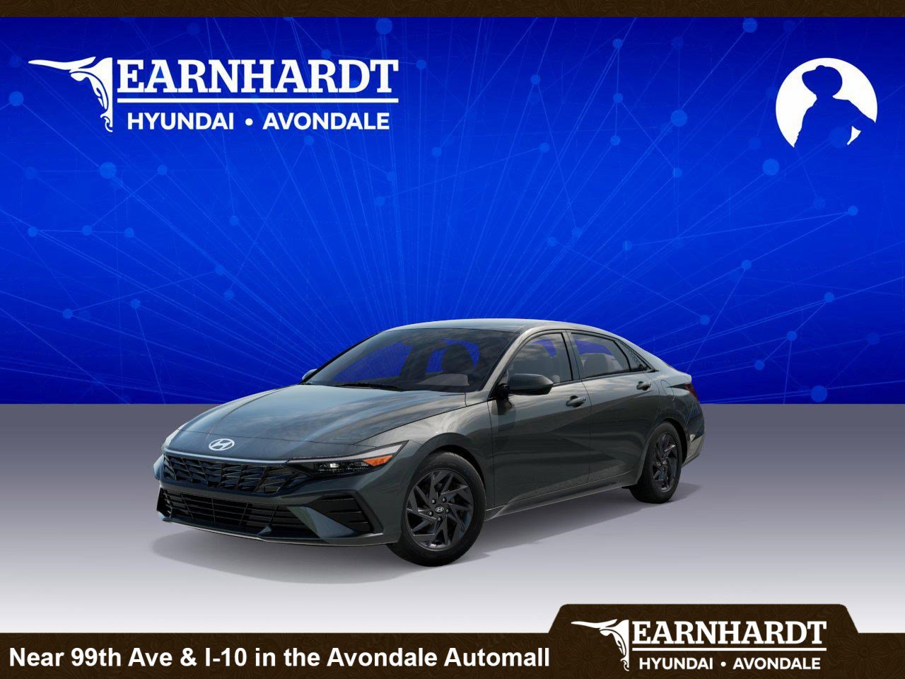 New 2026 Hyundai Elantra Blue