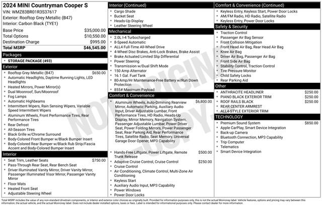 Used 2024 MINI Cooper Countryman S AWD/4WD image 31