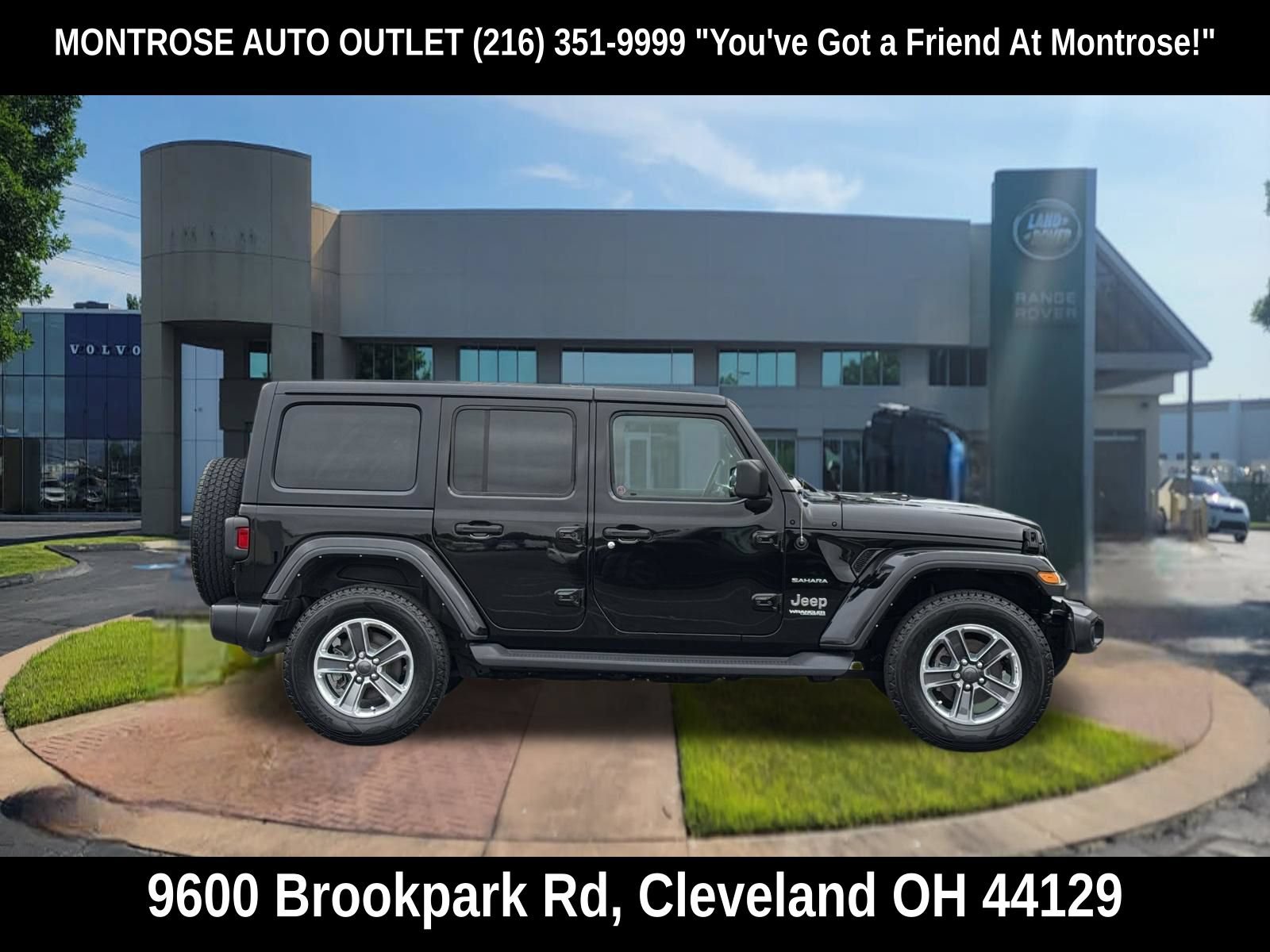Used 2021 Jeep Wrangler Unlimited Sahara w/ Uconnect 4C Nav & Sound Group AWD/4WD image 3