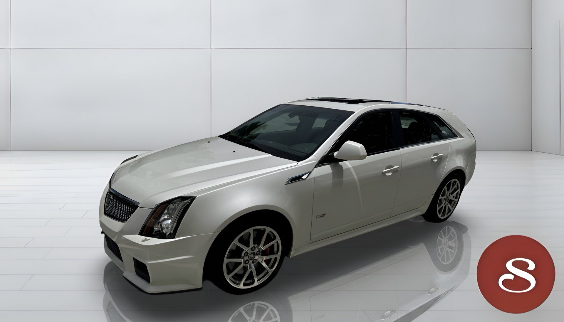 Used 2012 Cadillac CTS V w/ Wood Trim Package RWD image 3