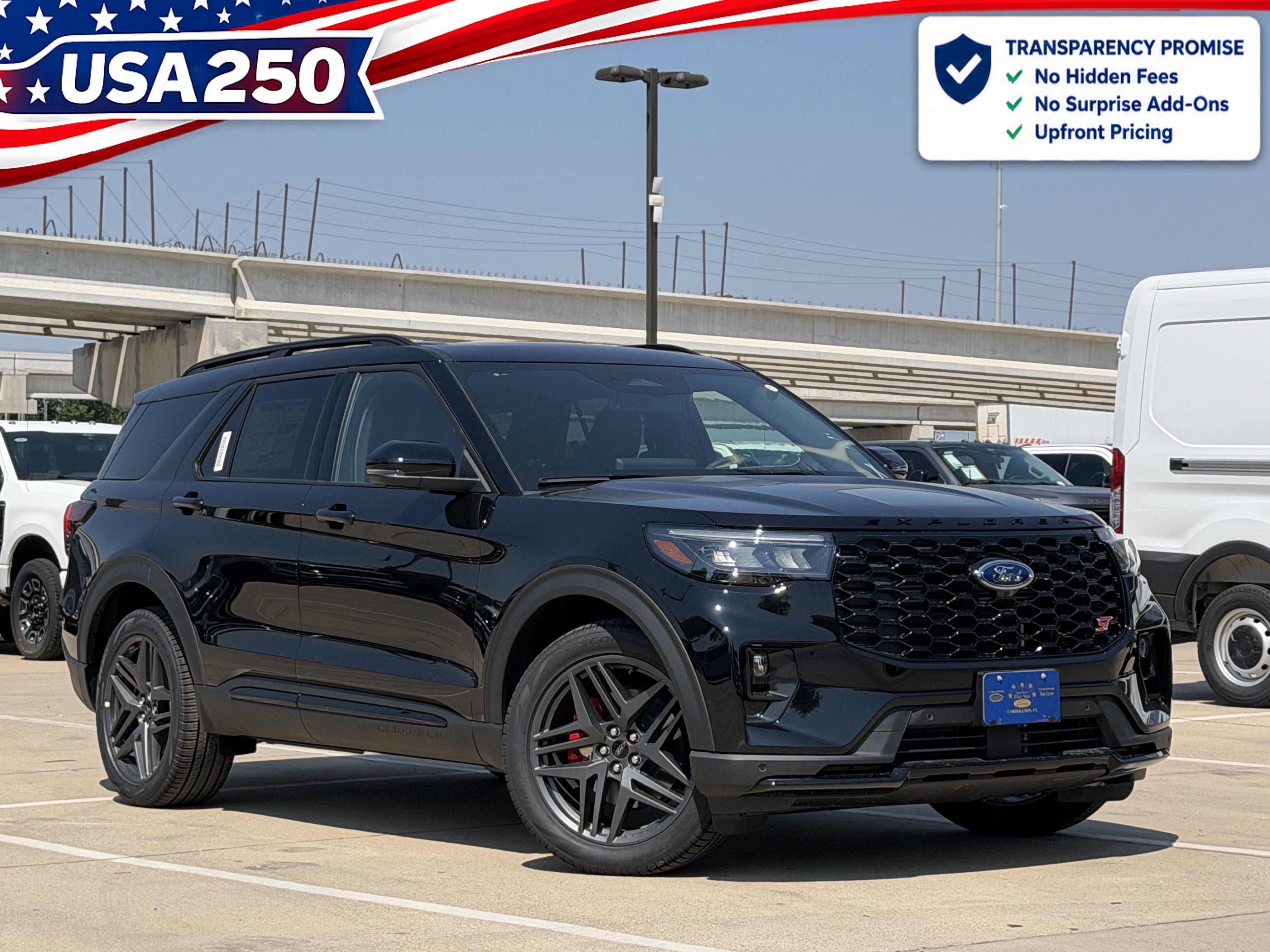 New 2026 Ford Explorer ST w/ Sun And Sound Package