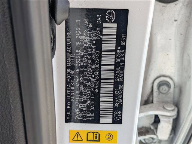 Used 2019 Lexus ES 350 w/ Premium Package image 25