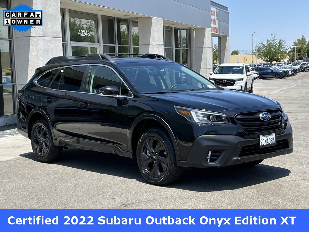 Certified 2022 Subaru Outback Onyx Edition XT
