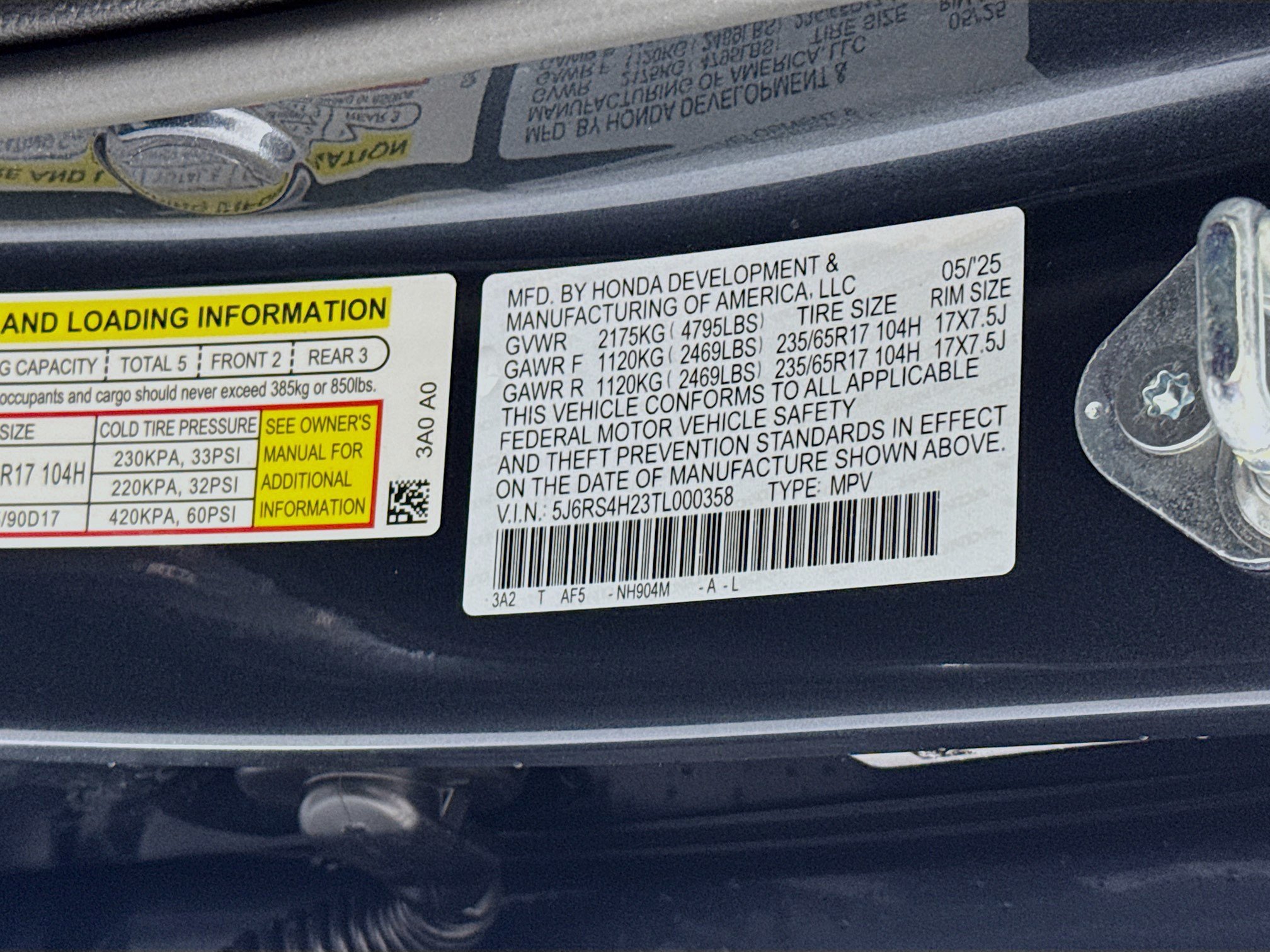 New 2026 Honda CR-V LX image 30