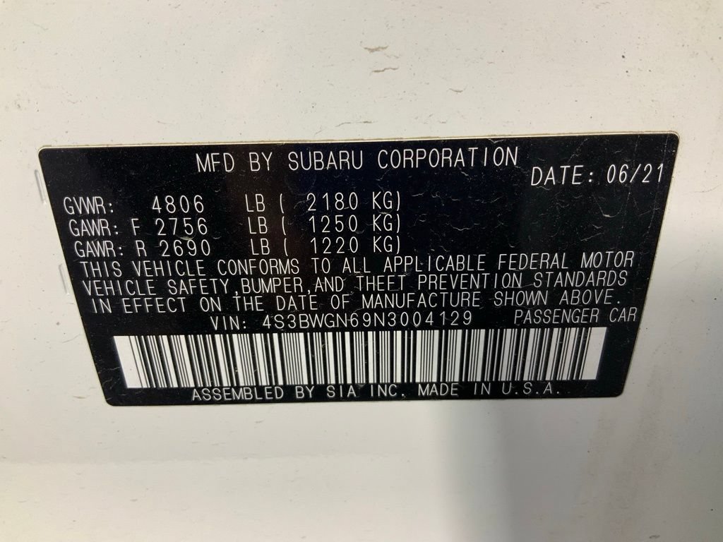 Used 2022 Subaru Legacy Limited XT w/ Popular Package #2 AWD/4WD image 36