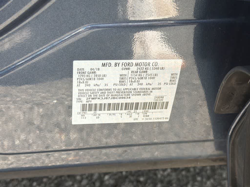 Used 2018 Ford Edge SEL w/ Equipment Group 201A FWD image 32