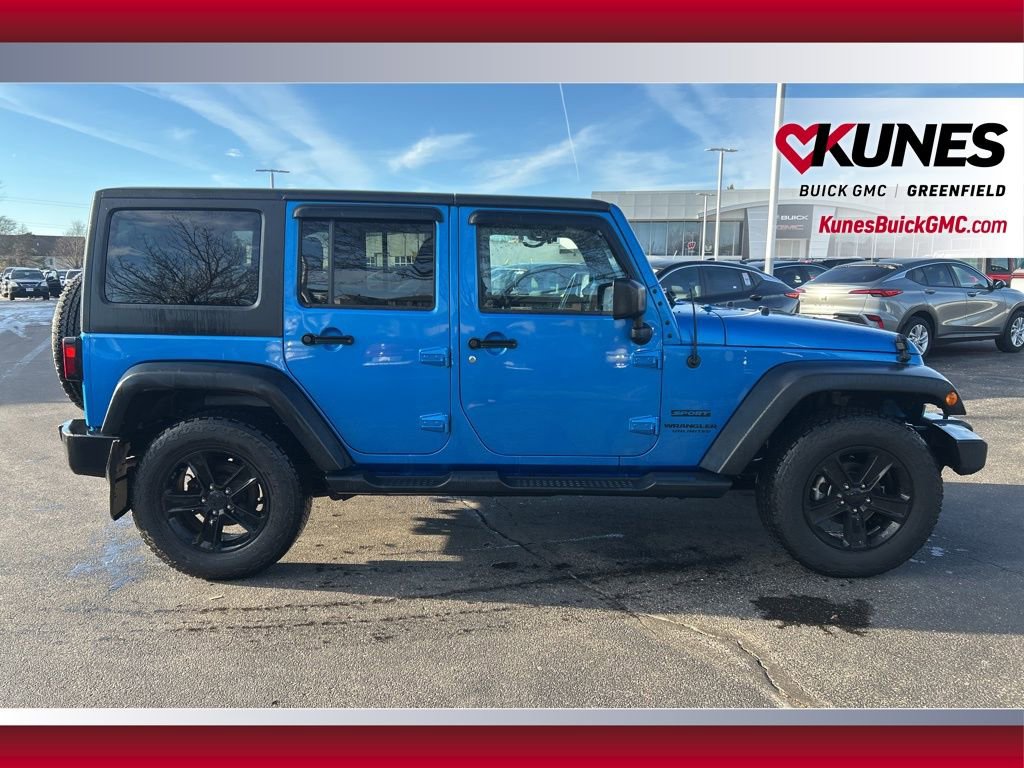 Used 2016 Jeep Wrangler Unlimited Sport w/ Quick Order Package 24S image 4