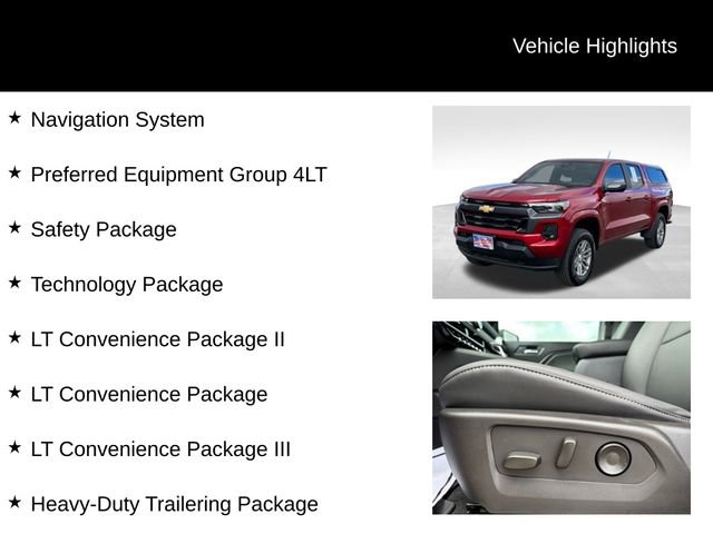 Used 2024 Chevrolet Colorado LT w/ LT Convenience Package III image 8