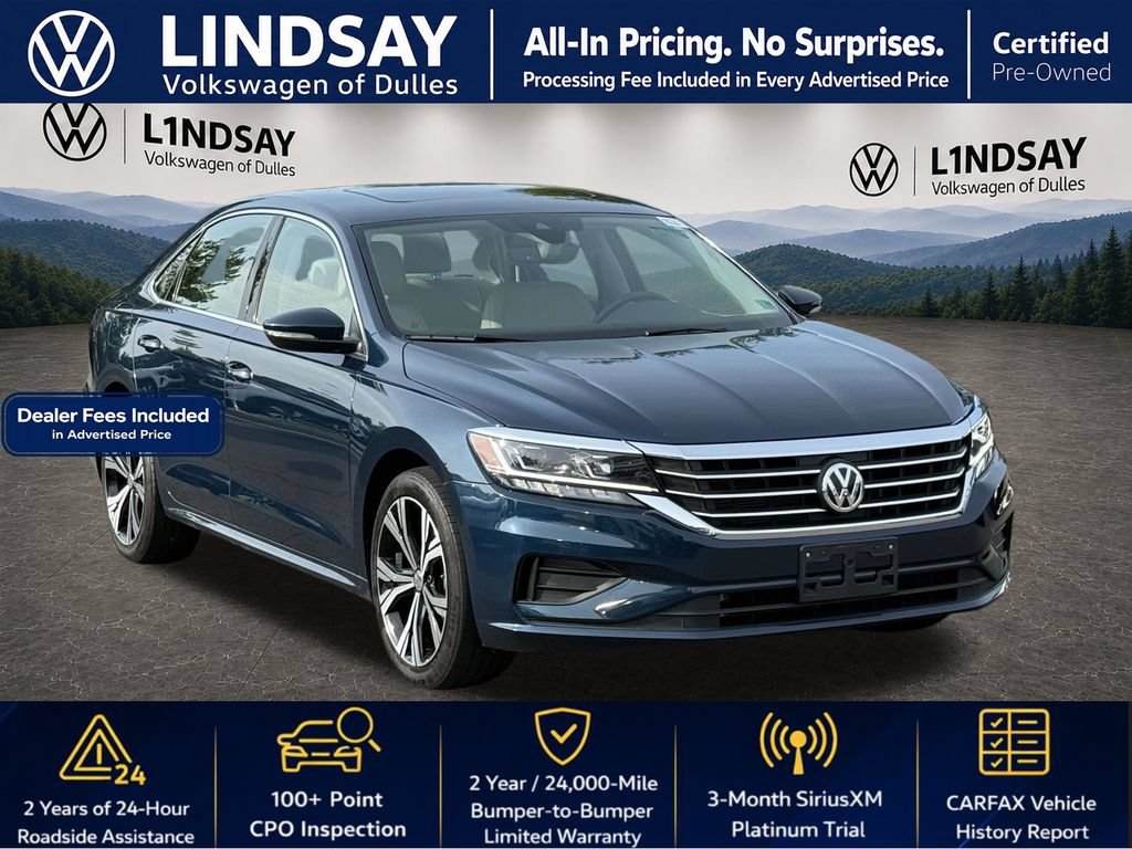 Certified 2021 Volkswagen Passat 2.0T SE FWD image 1