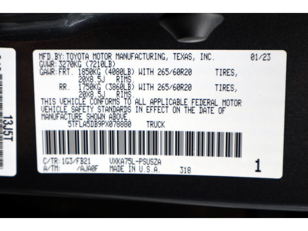 Used 2023 Toyota Tundra SR5 AWD/4WD image 36