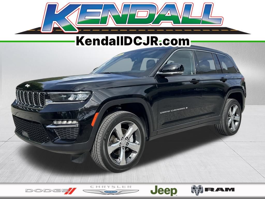 Certified 2025 Jeep Grand Cherokee Limited w/ Trailer Tow Package AWD/4WD image 1