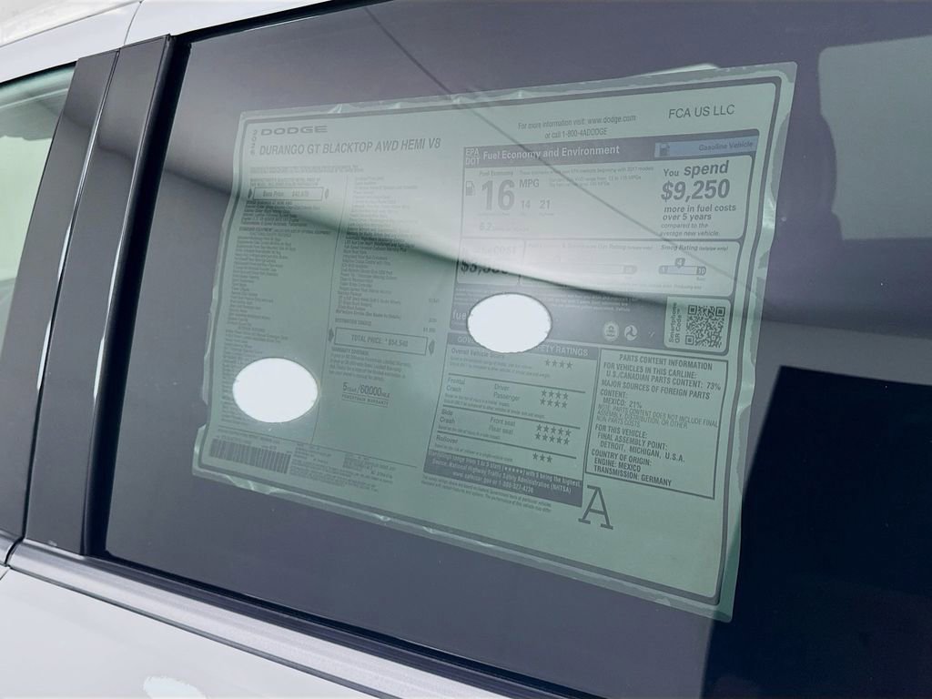 New 2026 Dodge Durango GT image 21