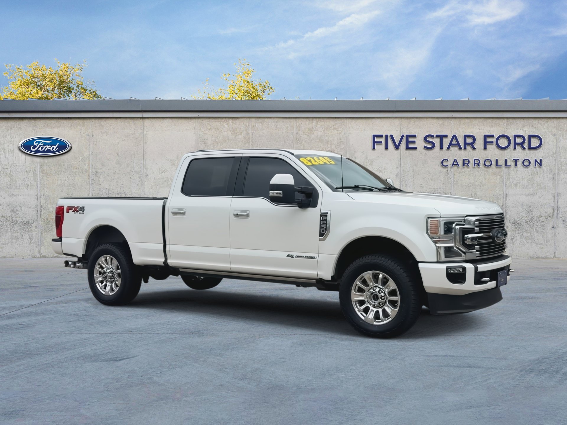 Certified 2022 Ford F250 Limited w/ FX4 Off-Road Package AWD/4WD image 2