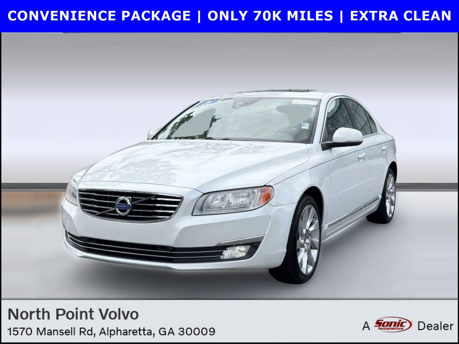 Used 2016 Volvo S80 T5 w/ Convenience Package