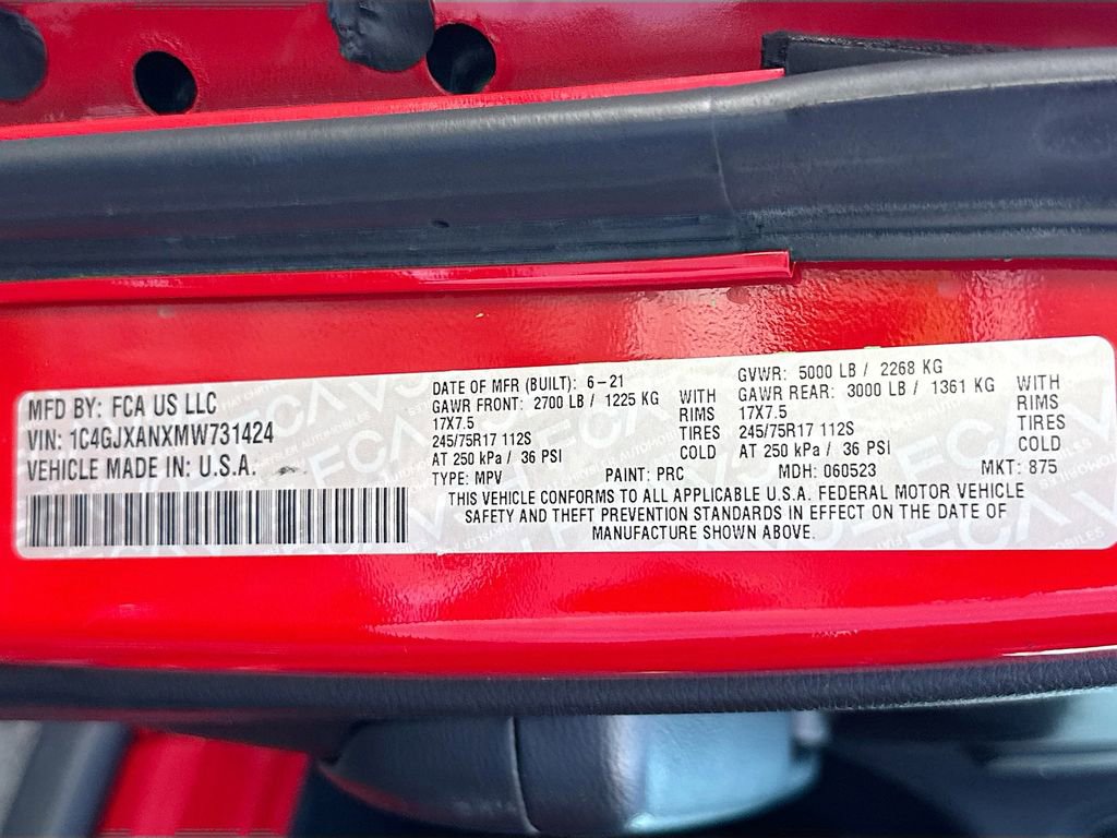 Used 2021 Jeep Wrangler Sport image 36