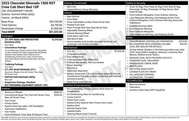 Used 2023 Chevrolet Silverado 1500 RST AWD/4WD image 2