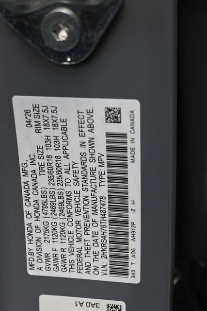 New 2026 Honda CR-V EX-L image 7