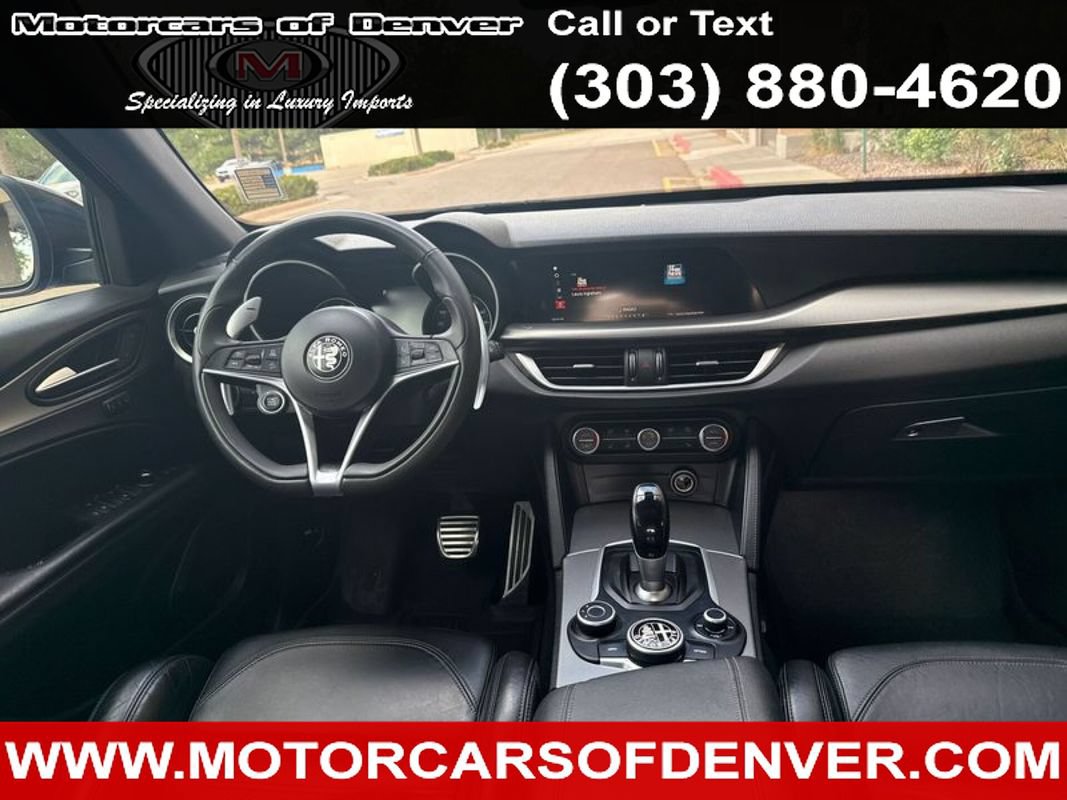 Used 2019 Alfa Romeo Stelvio Ti Sport w/ Quick Order Package 22S Sport AWD/4WD image 8