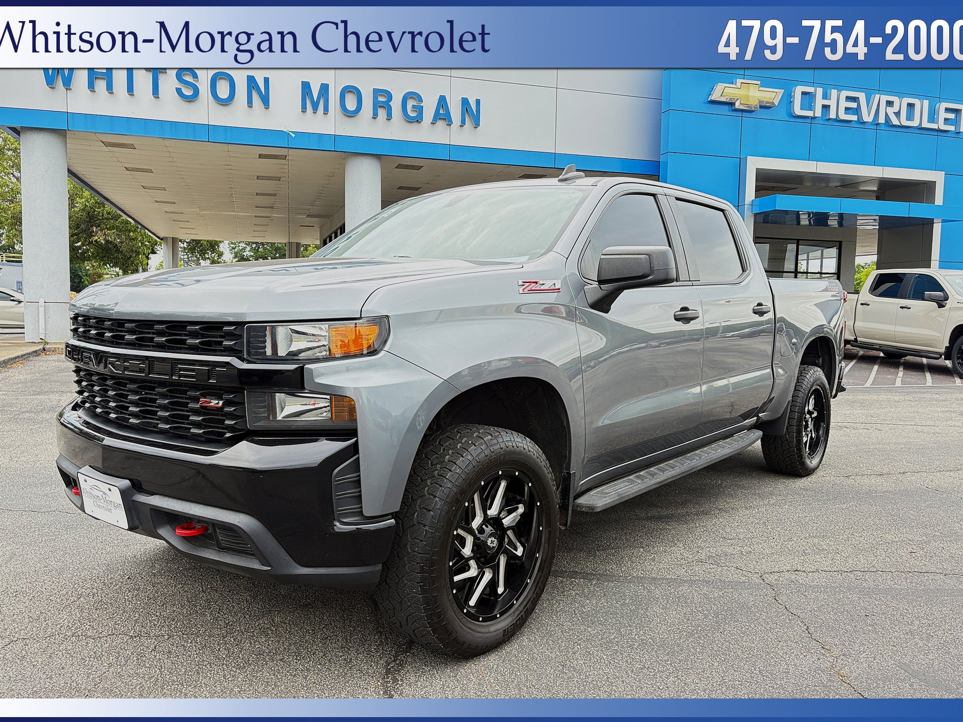 Used 2021 Chevrolet Silverado 1500 Custom Trail Boss w/ LPO, Dark Essentials Package