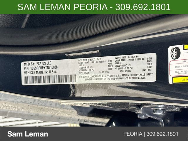 New 2026 RAM 1500 RHO AWD/4WD image 30