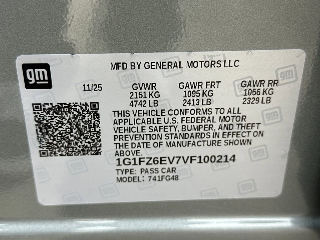 New 2027 Chevrolet Bolt RS w/ Technology Package image 26