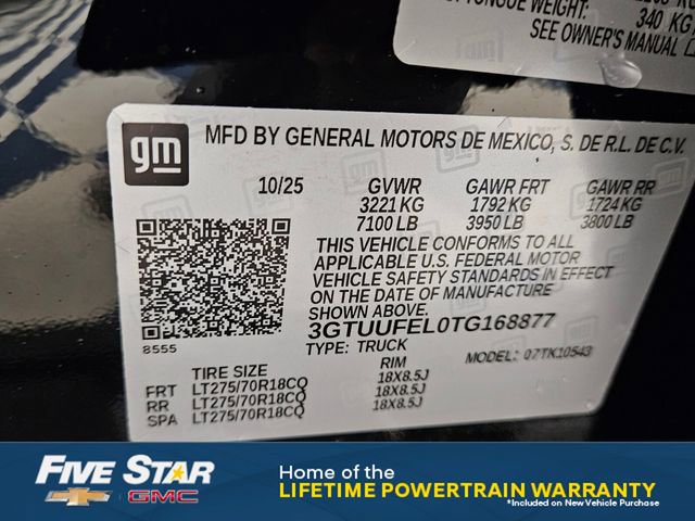 New 2026 GMC Sierra 1500 AT4X image 17