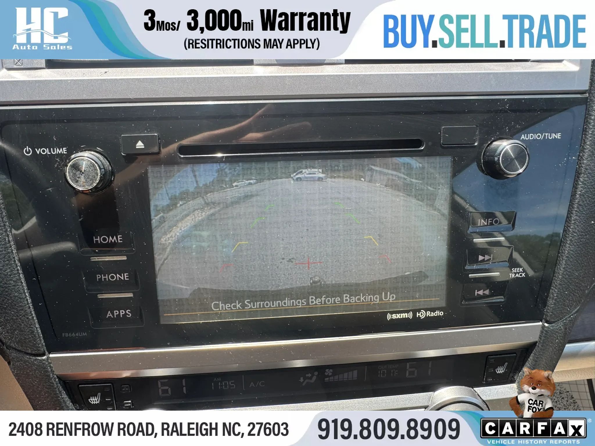 Used 2015 Subaru Outback 2.5i Limited w/ Protection Package #2 AWD/4WD image 30