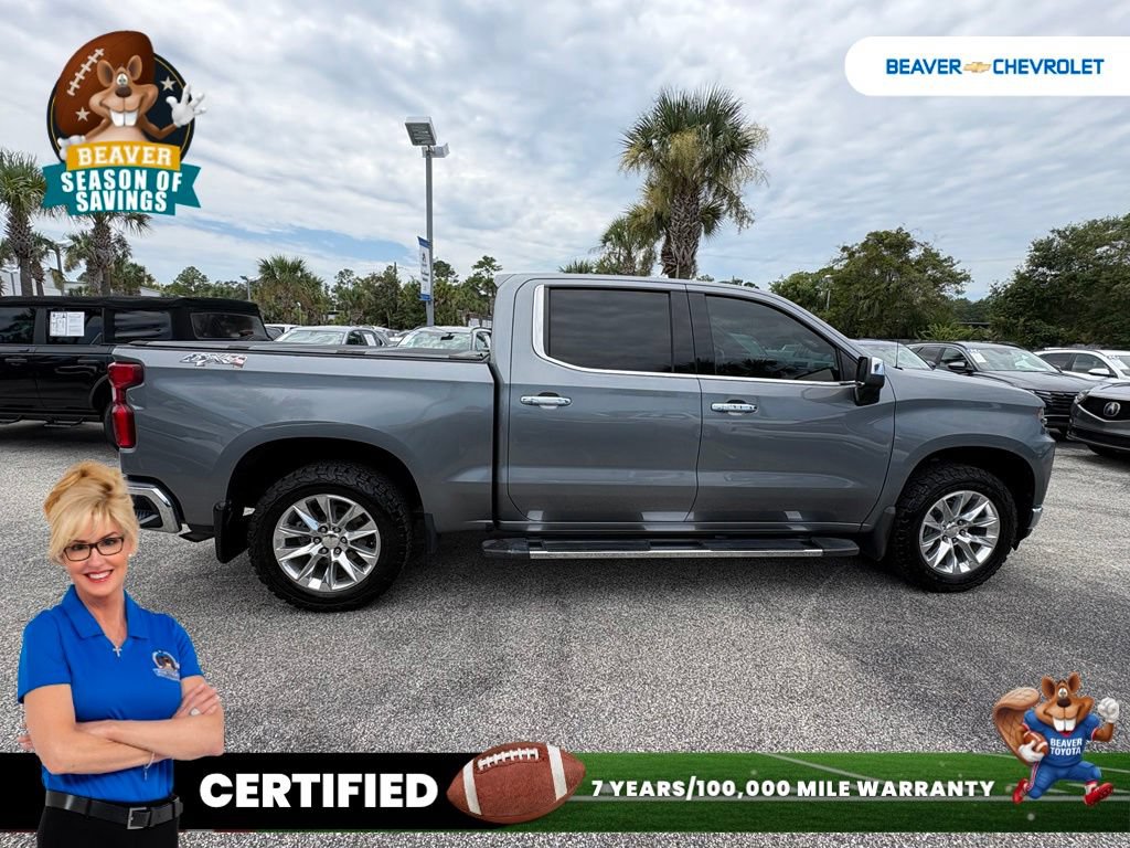 Used 2020 Chevrolet Silverado 1500 LTZ w/ LTZ Plus Package AWD/4WD image 8