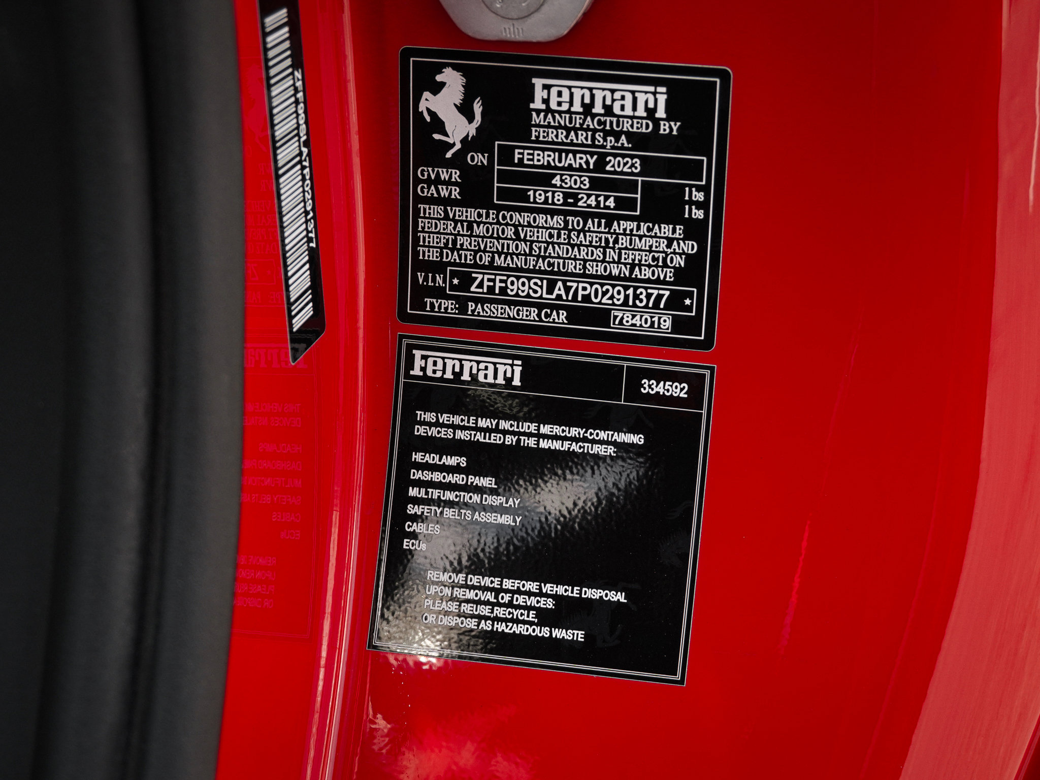 Used 2023 Ferrari 296 GTB image 39