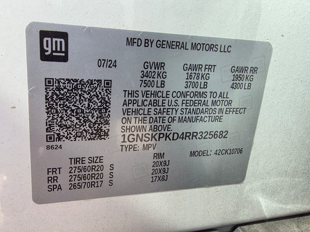 Used 2024 Chevrolet Tahoe Z71 w/ Luxury Package image 34