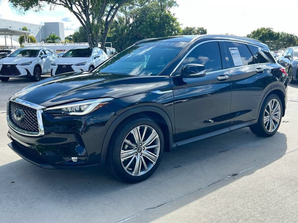 Used 2022 INFINITI QX50 Sensory FWD image 3